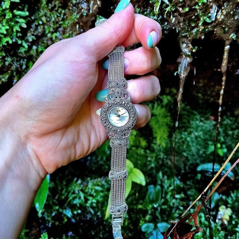 Silverline and Co Instagram post 6 featuring handcrafted marcasite jewellery